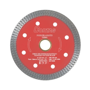 Disco de Corte Diamantado Best Quality Porcelanato 110 mm Cortag
